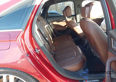 2015 Audi A6 3.0T Premium Plus из США, поврежденный, VIN WAUFGAFC2FN034799